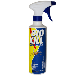 Bio Kill Spray Extra Insecticide For Mosquitos, Flies, Ants, Cockroach 375Ml