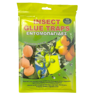 Insect Glue Traps Εντομοπαγίδες (κίτρινες) - χρωμοπαγίδες