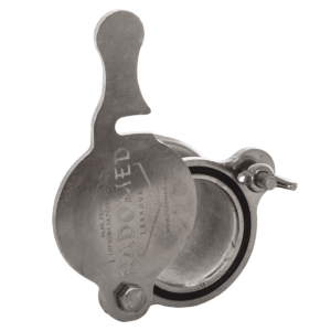 Κάνουλα-Κόφτρα Μελιού Ανοξείδωτη INOX Φ40 (με βόλτες για μούφα)