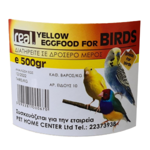 Real Yellow Eggfood 500gr