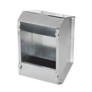 Ταΐστρα Κουνελιών Μονή, Μεταλλική Με Καπάκι